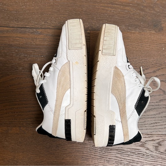White and Black Puma Sneakers - Picture 9 of 13